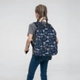 thumbnail image 5 of Naloa Hawaii Palms Print Lightweight DayBackpack Suitable for school, work, shopping, travel, etc., 5 of 5