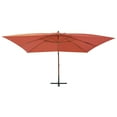 thumbnail image 3 of vidaXL Garden Parasol with Pully System Patio Sunshade Outdoor Sun Shelter, 3 of 36