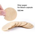 thumbnail image 3 of Filtro de papel desechable 200x, Compatible con cápsulas de café reutilizables, protege del bloque, mantiene la cápsula Compatible con Cleani, 3 of 5
