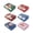 style 2, variant on Christmas Gift Boxes with Lids, 6 Pack Gifts Box and Various Ribbon Christmas Themed Pattern Small Gift Boxes for Xmas Presents Gifts