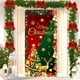 thumbnail image 4 of Christmas Front Door Decoration Printed Santa Door Merry Christmas Indoor Outdoor Front Door Party Supplies, 4 of 6