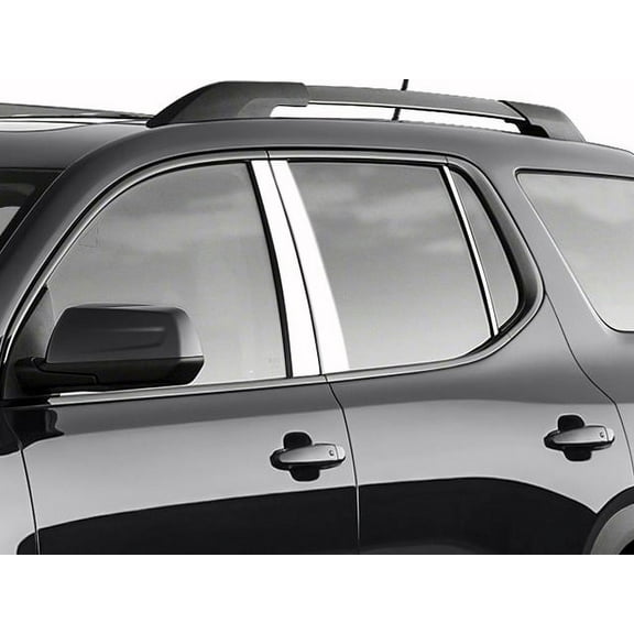 Stainless Steel Pillar Trim 6Pc Fits 2017-2020 GMC Acadia PP57426 QAA