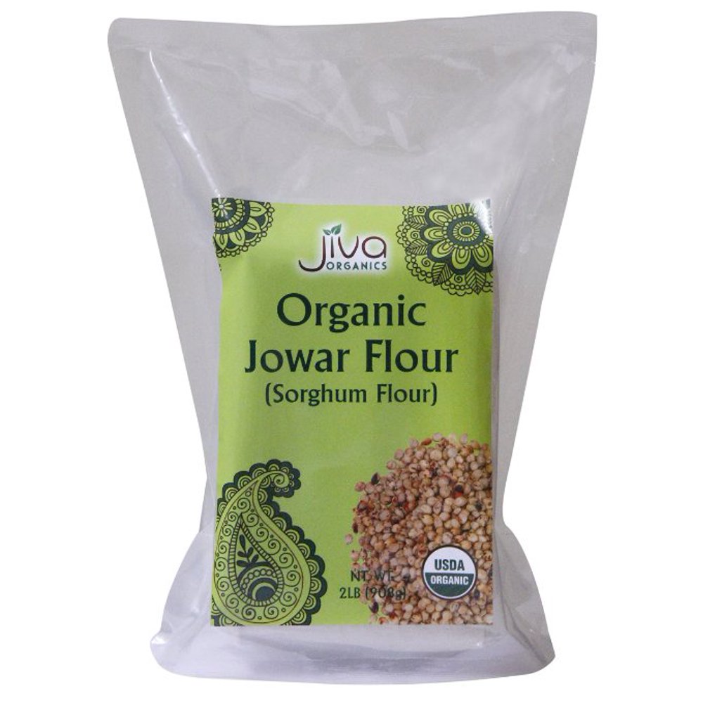 Jiva USDA Organic Flour (Jowar Flour) 2 Pound Bag