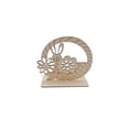 thumbnail image 1 of Fiudx Adornos de Conejito de Pascua de Madera, Manualidades para Pintar, Madera Ecológica, 8 Diseños Únicos, Decoración de Mesa, Decoración Navideña, 11 X 10 X 4,5 Cm, Juego de 8 Piezas, 1 of 2