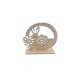 thumbnail image 1 of Fiudx Adornos de Conejito de Pascua de Madera, Manualidades para Pintar, Madera Ecológica, 8 Diseños Únicos, Decoración de Mesa, Decoración Navideña, 11 X 10 X 4,5 Cm, Juego de 8 Piezas, 1 of 2