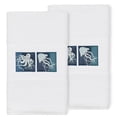thumbnail image 3 of Authentic Hotel and Spa  100% Turkish Cotton AVA 2PC Embellished Hand Towel Set Cream, 3 of 5