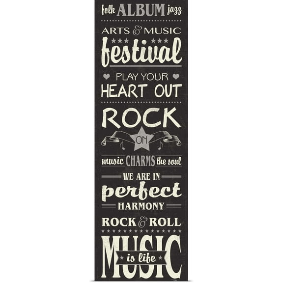 Great BIG Canvas | Rolled Pela Studio Poster Print entitled Music Lovers II