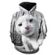 thumbnail image 2 of Nueva sudadera con capucha Kawaii con estampado 3D de gato de gran tamaño para hombres y mujeres, sudadera con capucha de manga larga de gran tamaño, sudaderas, ropa, 2 of 5