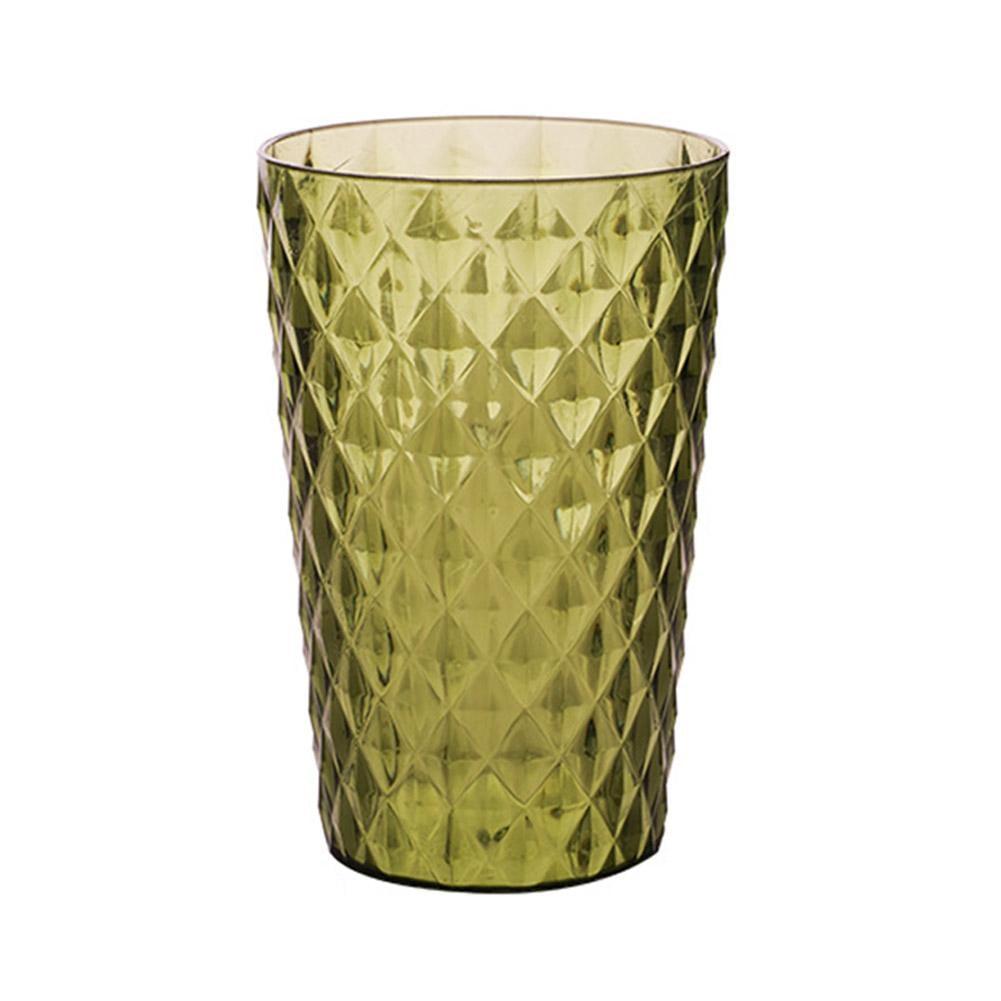 Coloured Tumblers Plastic Adults Water Juice Drinking Reusable Cup Party