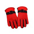 thumbnail image 4 of Guantes de esquí para niños, con forro polar, resistentes al frío, cálidos, para niños y niñas, impermeables, para jugar en la nieve, a prueba de viento, para montar en invierno, 4 of 5