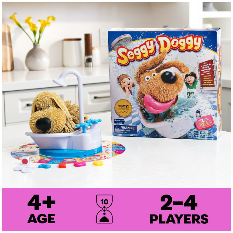 Soggy Doggy Board Game for Kids Ages 4-8  
