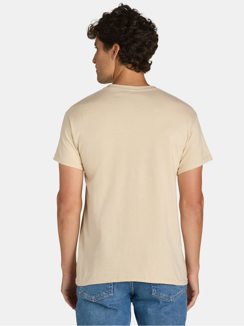 KFC Logo Collegiate Men's Graphic Tee with Short Sleeves, Sizes S