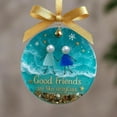 thumbnail image 4 of Best Christmas Decor,Adornos De Navidad,Sea Glass Christmas Decorations Creating A Dazzling Christmas Atmosphere With Patterns And Real Sea . Combine Decorative With A Sense Of ., 4 of 5