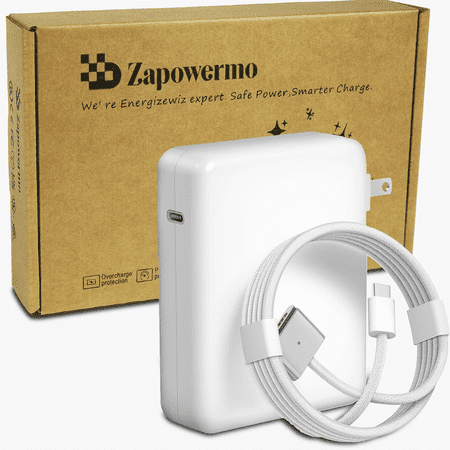 140W Charger for MacBook Pro 16/14 inch Mac Air 15/13 inch 2021-2025 M1–M4 2m/6.6FT Type C to Magnetic 3 Cable LED Fast Charger Power Adapter (Between 2021-2025)