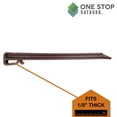 thumbnail image 2 of USA MADE - (50 PACK) Brown 10" Inch Heavy Duty Plastic Landscape Edging Stakes, Anchoring Spikes For Edging & Terrace Board (Fits Most Brands Dimex EasyFlex Master Mark) (50), 2 of 3