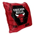thumbnail image 2 of The Northwest Group  Chicago Bulls 16" x 16" Connector Velvet Pillow, 2 of 2