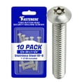 thumbnail image 1 of Tornillos para máquinas Fastenere Torx Security de acero inoxidable 1/4-20 x 1-1/4 (paquete de 10), 1 of 7