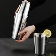 thumbnail image 3 of 1 Set 1370Ml Cocktail Shaker Leak-Proof Stainless Steel, 3 of 9