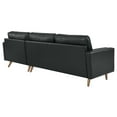 thumbnail image 3 of Valour 98" Leather Sectional Sofa, 3 of 7