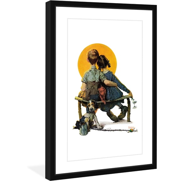 Marmont Hill Sunset by Norman Rockwell Framed Wall Art