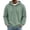 *Green, variant on VBVC Men's Waffle Oversized Hoodie with Pockets , Drawstring Long Sleeve Sweatshirt For Men, S-3XL