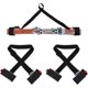 thumbnail image 3 of 2 Packs Adjustable Ski and Pole Carrier Strap Shoulder Carrier Lash Handle Belt with Cushioned Faste, 3 of 4