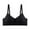 Black, variant on REDARER Girls Adjustable Sports Bra, Seamless Breathable Crop Top & Bralette Set, Wirefree Camisole for Active Teens,Size for 11-13 Years