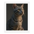 thumbnail image 5 of Paint by Numbers Kit for Adults, Cat Gray Fur Whiskers Yellow Eyes Paint by Numbers, Easy Paint by Numbers Kit for Adults Beginner, DIY Adult Paint by Number Kits on Canvas, Home Decor, 5 of 7