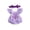 Purple, variant on Cjfdfy Newborn Baby Girl Summer Clothes Baby Girls Mama's Little Bestie Daddy's Little Girl Outfit Ruffled Sleeveless Bow Embroidery Plaid Romper Headband Set