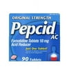 Original Strength Pepcid Ac All-day Heartburn Indigestion Relief Tablets, 90