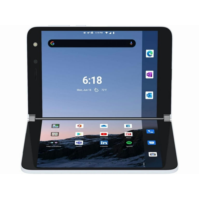 Microsoft Surface Duo 256GB Unlocked - Glacier, Dual-Screen