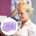thumbnail image 5 of 6 rulos autoagarrables sin calor para cabello largo, ideales para crear peinados voluminosos., 5 of 5