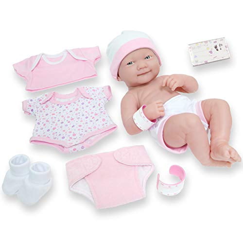 8 piece Layette Baby Doll Gift Set JC Toys La Newborn Nursery 14