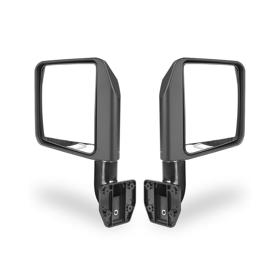 Half Door Side View Mirror Compatible with Wrangler YJ JK JL Gladiator JT