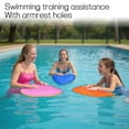 thumbnail image 3 of Professional Swimming Kickboard for Adults Kids, Swim Training Auxiliary Floating Device with Hand Grip Holes, Buoyancy Float Board for Pool Swim Practice(Pink), 3 of 5