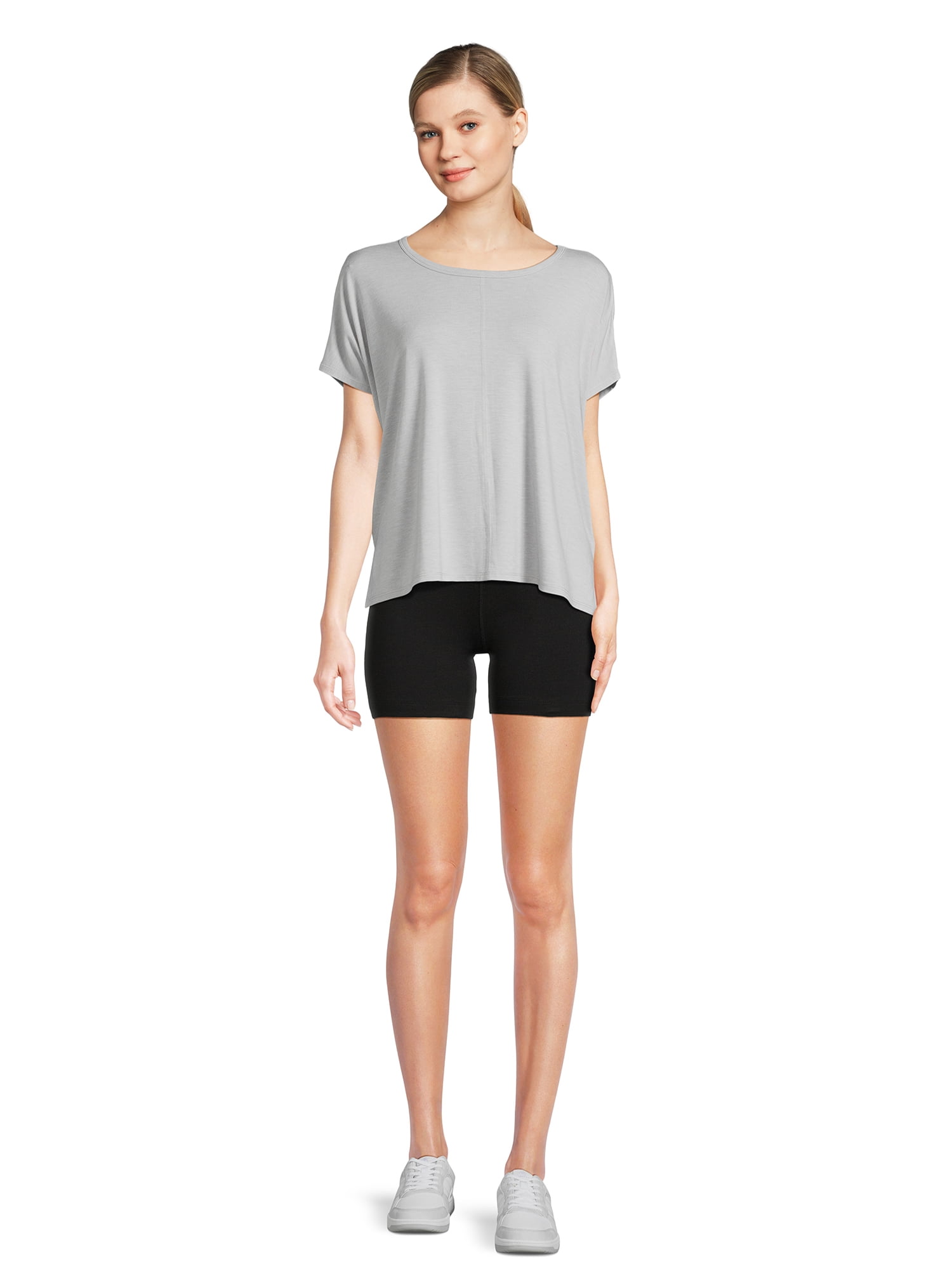 Athletic Works Women's Dri More Bike Shorts, 5" Inseam, Sizes XS-XXXL