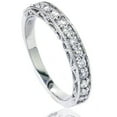 thumbnail image 4 of Pompeii 1/2ct Vintage Diamond Wedding Ring 14K White Gold (G/H,I1), 4 of 4