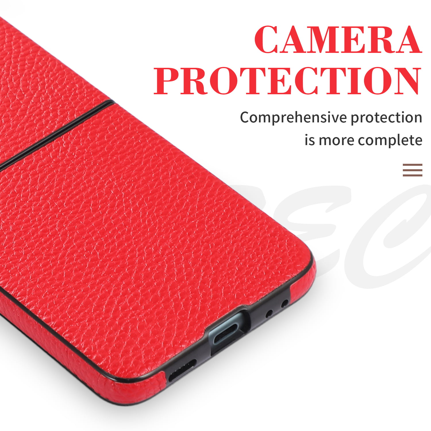 Exoticase Wallet Samsung Z Flip Case, for Samsung Z Flip 3 / Red