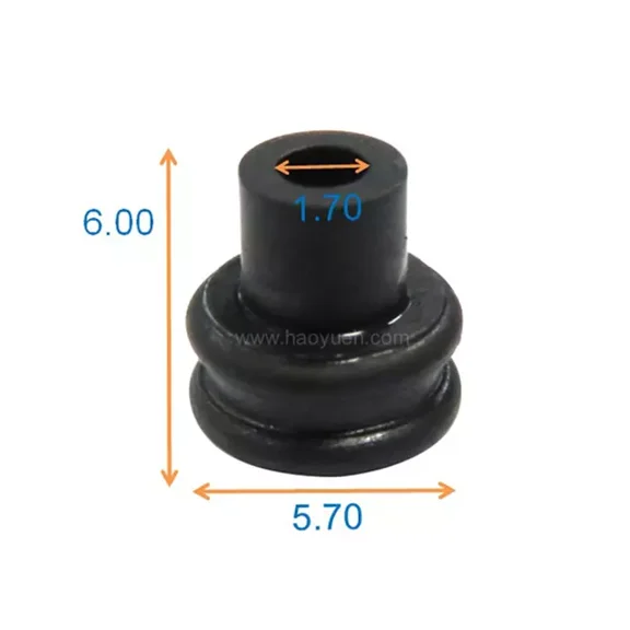 Sumitomo 7160-8234 (HY1200) Single Wire Seal Wire Harness, Black 1,000 Pieces