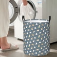 thumbnail image 6 of KLL Cute Cats And Dogs Waterproof Foldable Laundry Hamper Bucket with Handles for Storage Bin,Kids Room,Home Organizer (Small ), 6 of 7