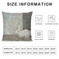 thumbnail image 5 of Orinice Ultrafine Detailed Painting Graphic Decorative Pillow Cover for Home Couch Living Room Bed Sofa 24x24in, 5 of 5