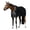 Black/Thunderstorm Gray/Silver, variant on HORSEWARE IRELAND Rambo Airmax Cooler, Color: Black/Thunderstorm Gray & Silver, Size: 75 (ACAT74-KJJI-75)