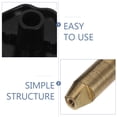 thumbnail image 2 of Phenofice Pressure Cooker Sealing Ring Replacement Knobs Easy Installation Safety Relief Valve 2pcs, 2 of 6
