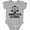 AC-Heather Grey, variant on Mommy Little Co Counsel Lawyer Boys or Girls Baby Bodysuit