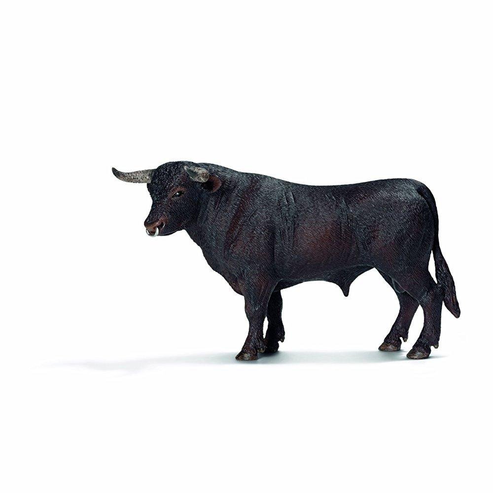 Schleich Black Bull Toy Figure