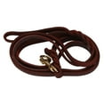 thumbnail image 2 of 2X Collier de Traction pour Chien en Cuir Tressé 2M Laisse d'Entraînement, 2 of 8