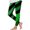 E, variant on Virmaxy St Patricks Day Shamrock Print High Waist Leggings Stretchy Soft Tight Pants for Holiday Activewear and Daily Wear, for 3-7 Years Green