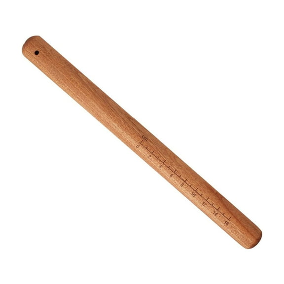 Kraoden Wooden Rolling Pin 16 Inch, Durable Non-Stick French Dough Roller for Baking, Multi-Purpose Kitchen Utensil for Pizza, Cookies, Bread, Noodles, and More