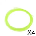 thumbnail image 1 of DYNWAVECA 4-6pack 12m Tennis Racket Racquet String High Elastic Thread Line Lime green 4 Pcs, 1 of 10