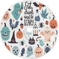 thumbnail image 1 of FMSHPON Happy Halloween Xmas Christmas Tree Skirt Stand Mat for Holiday Party Decoration Indoor Outdoor 48 inches, 1 of 6